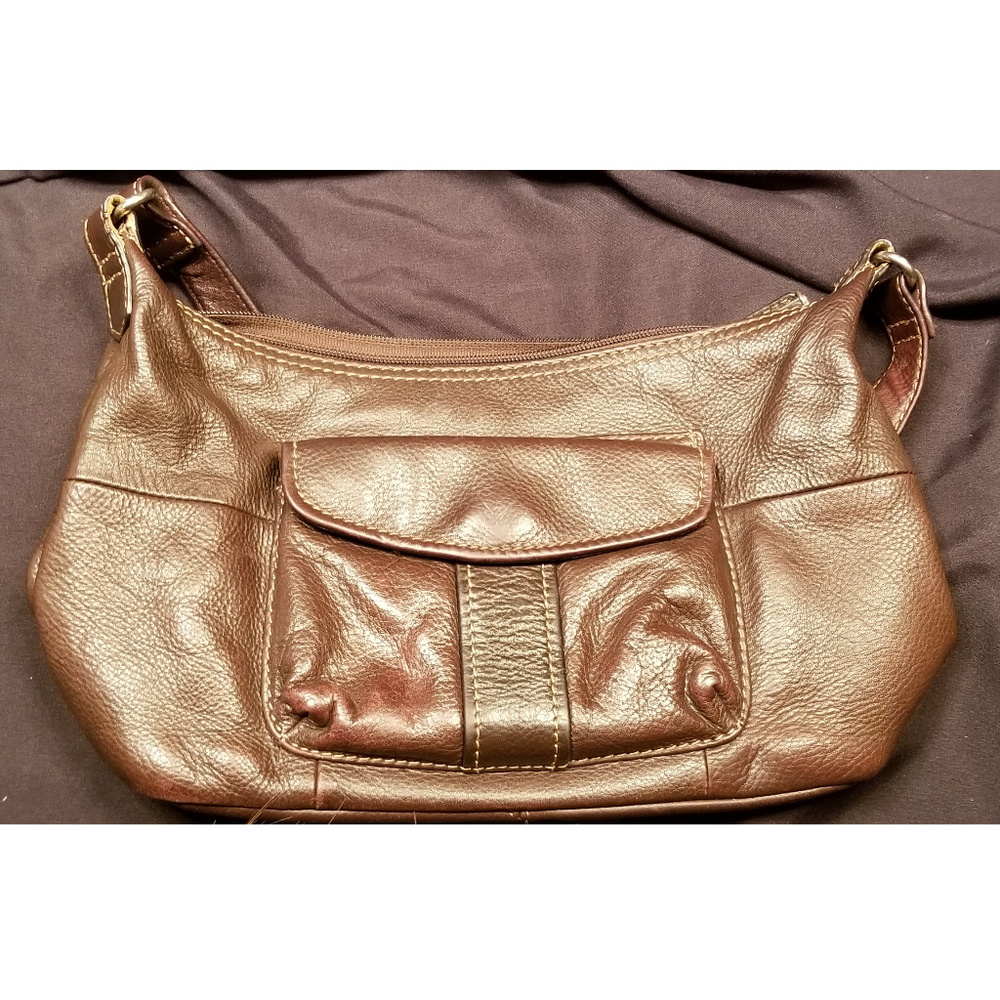 Fossil Leather Brown Purse - Medium